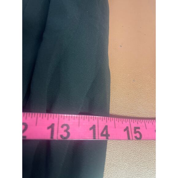 LULU'S sz M Heavenly Hues V-Neck Maxi Black Formal Party Gown Dress NEW B159 - Picture 7 of 9